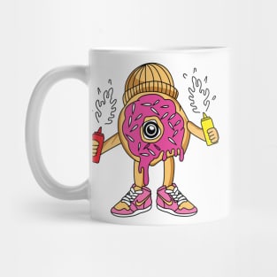 A fun donus on two legs Mug